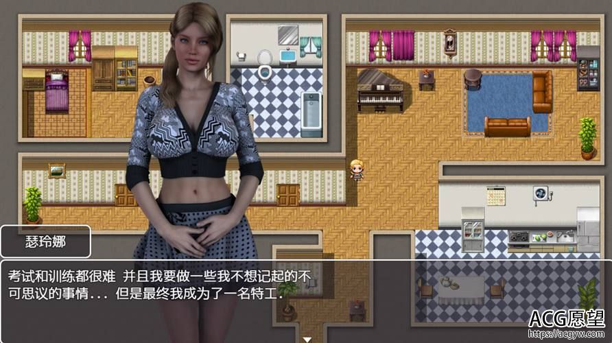 【RPG】瑟琳娜的限时特工V0.69精翻汉化修复版+攻略