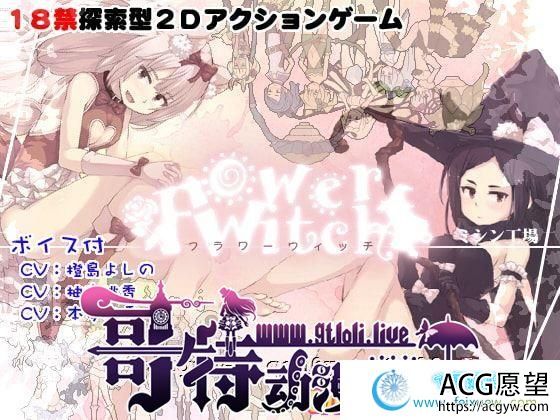 花之魔女-flowerwitch V2.4 官方中文版 【160M/新汉化/全CV】【ACT游戏】 【ACT/中文/全动态】