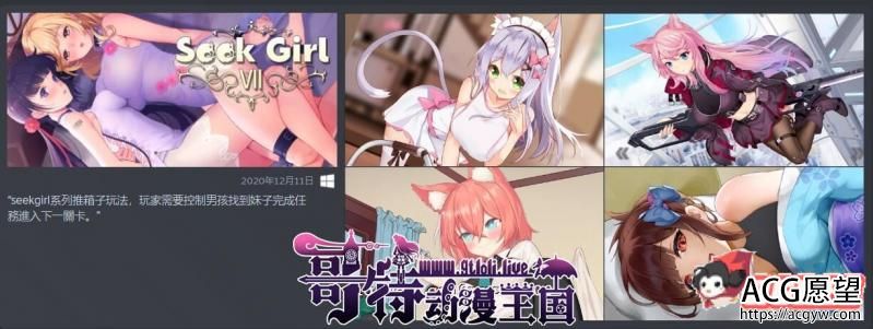 SeekGirl-Ⅶ 官方中文步兵版【可能是最有趣的推箱子】 【1G/新作】 【SLG游戏】 【ACT/中文/全动态】