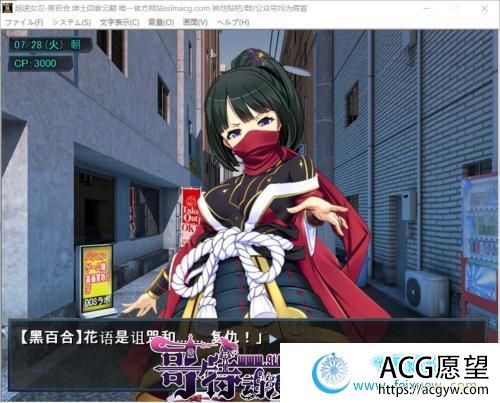 超速女忍-黑百合V1.00 云汉化版+CG【3.6G/新汉化/全CV】 【ACT游戏】 【大作ACT+STG/汉化/动态CG】