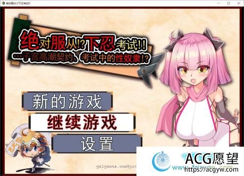 绝对服从-下忍考试篇 V1.10 巴比伦精修汉化版【PC+安卓】【800M/新汉化】 【RPG游戏】 【RPG/汉化】