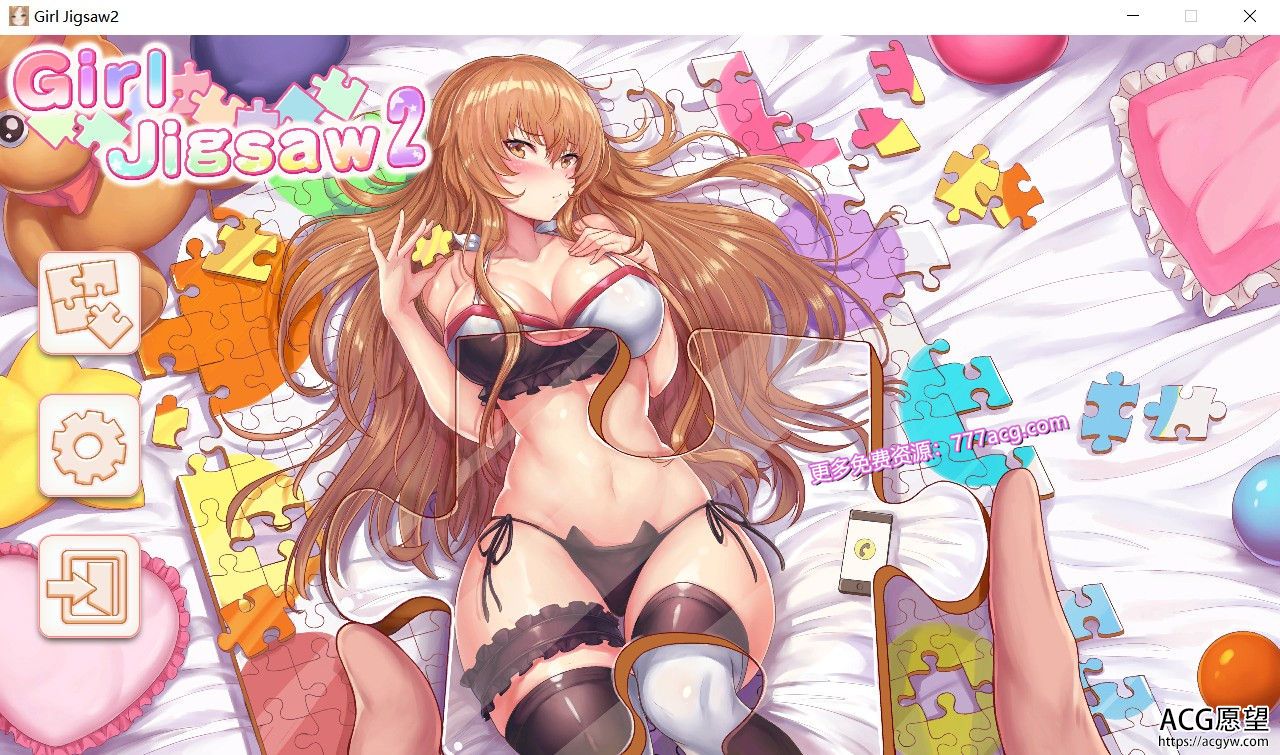 【互动SLG/中文/全动态】拼图女孩2-Girl Jigsaw 2 STEAM官方中文步兵版【新作/CV/1.5G】